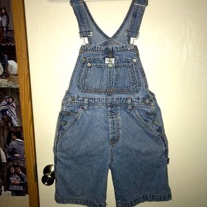 Calvin Klein overall shorts